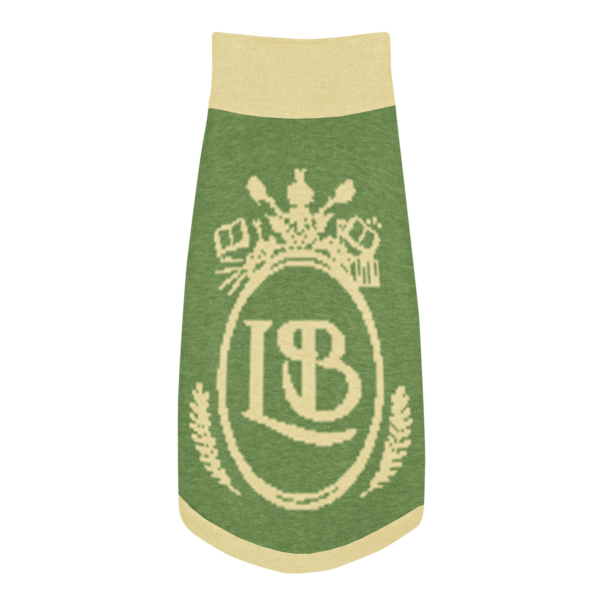 OLB Knit Pet Sweater in Sage - Image 1