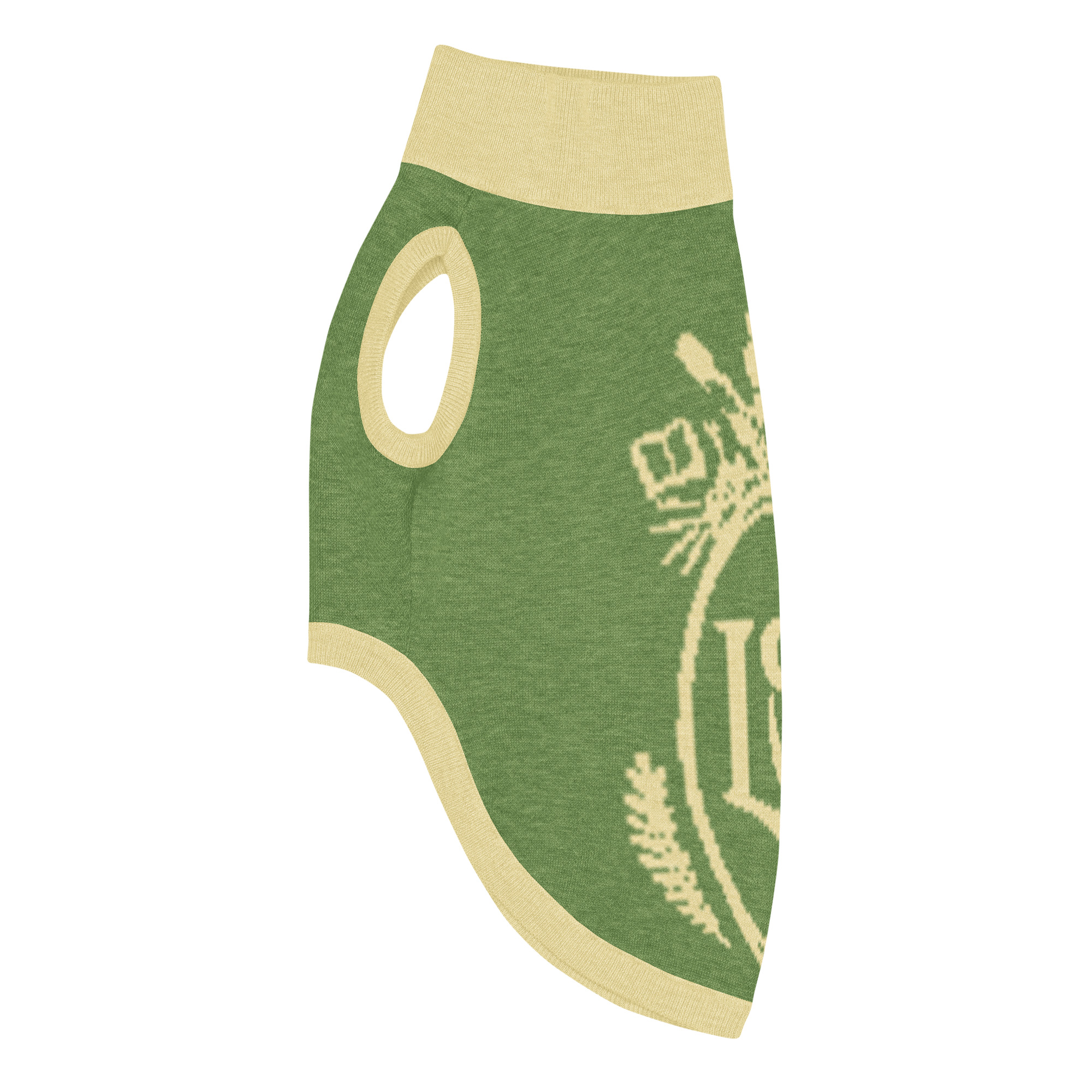 OLB Knit Pet Sweater in Sage - Image 2