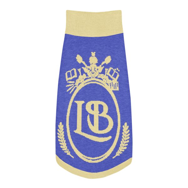 OLB Knit Pet Sweater in Lapis