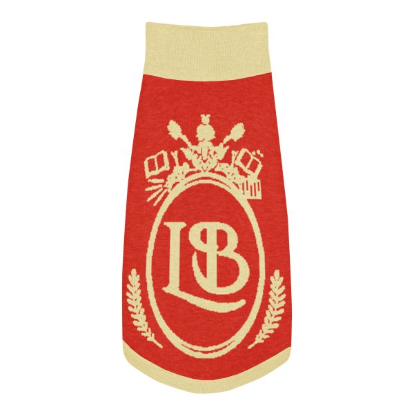 OLB Knit Pet Sweater in Cherry