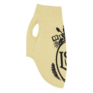 OLB Knit Pet Sweater in Butter & Onyx - Image 14