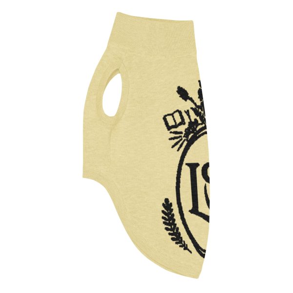 OLB Knit Pet Sweater in Butter & Onyx