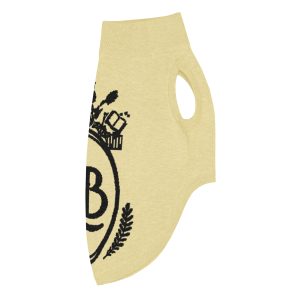 OLB Knit Pet Sweater in Butter & Onyx - Image 15