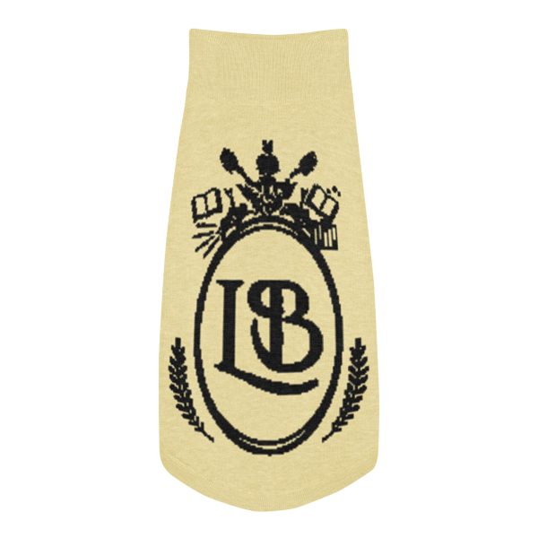 OLB Knit Pet Sweater in Butter & Onyx