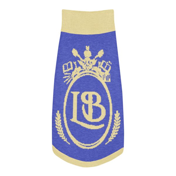 OLB Knit Pet Sweater in Lapis