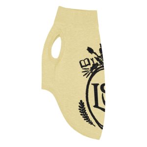 OLB Knit Pet Sweater in Butter & Onyx - Image 17