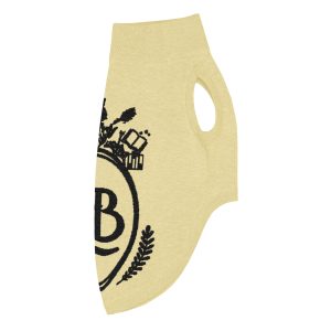 OLB Knit Pet Sweater in Butter & Onyx - Image 18