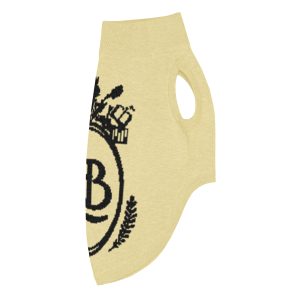 OLB Knit Pet Sweater in Butter & Onyx - Image 6