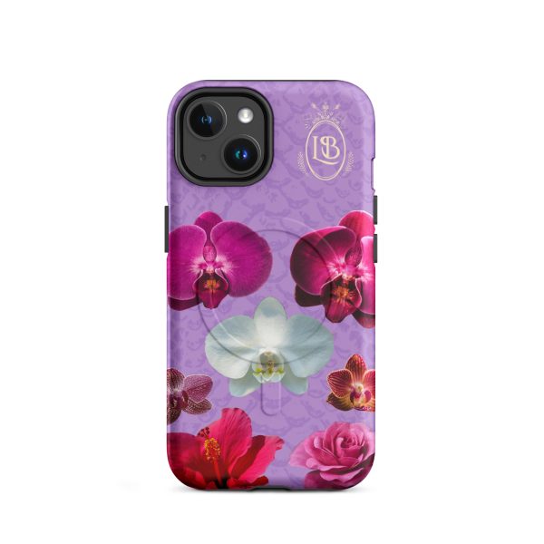 Botanica Magsafe iPhone Case in Lavender