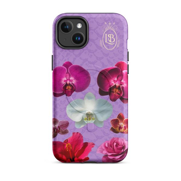 Botanica Magsafe iPhone Case in Lavender