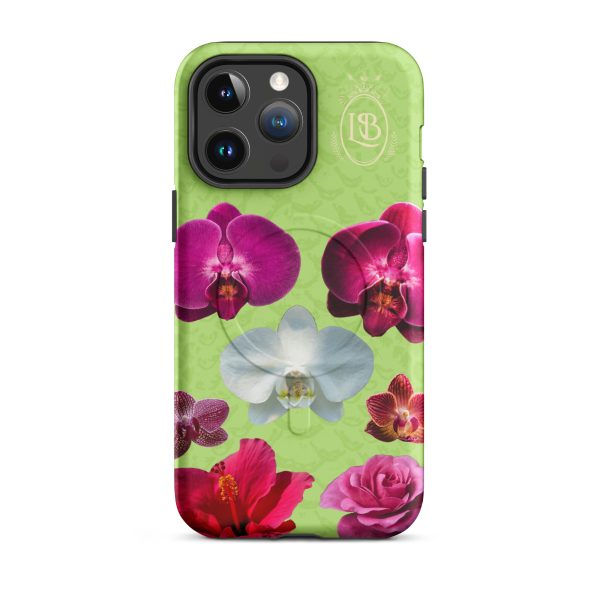 Botanica Magsafe iPhone Case in Lime