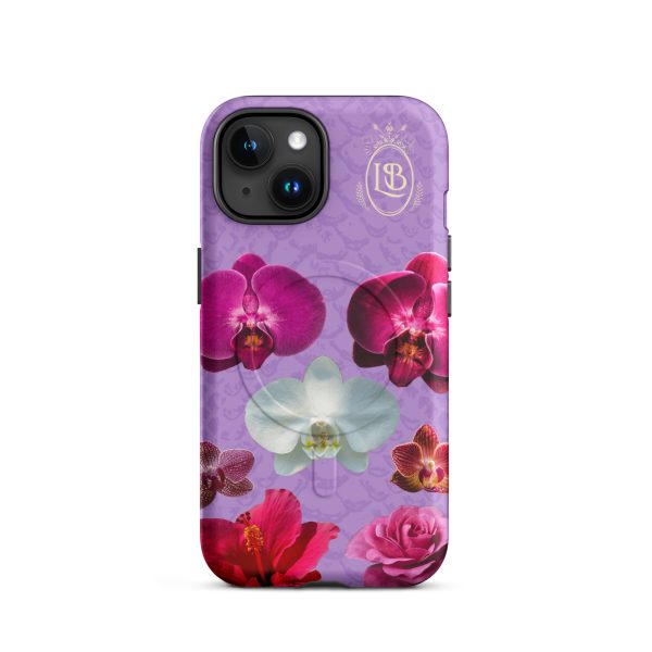 Botanica Magsafe iPhone Case in Lavender