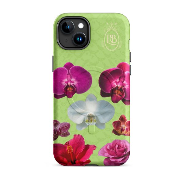 Botanica Magsafe iPhone Case in Lime