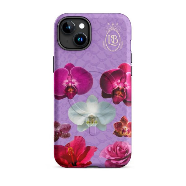 Botanica Magsafe iPhone Case in Lavender