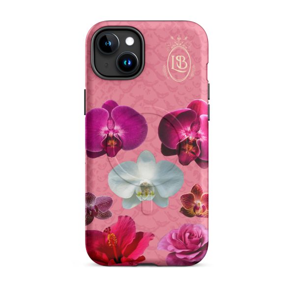 Botanica Magsafe iPhone Case in Flamingo