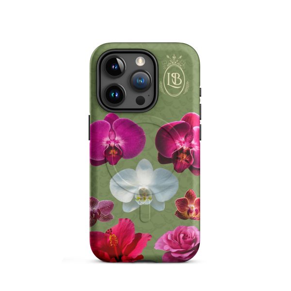 Botanica Magsafe iPhone Case in Pistachio