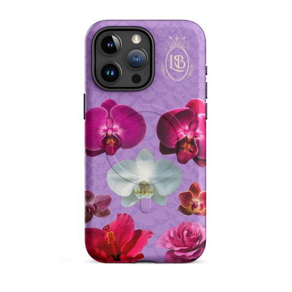 Botanica Magsafe iPhone Case in Lavender