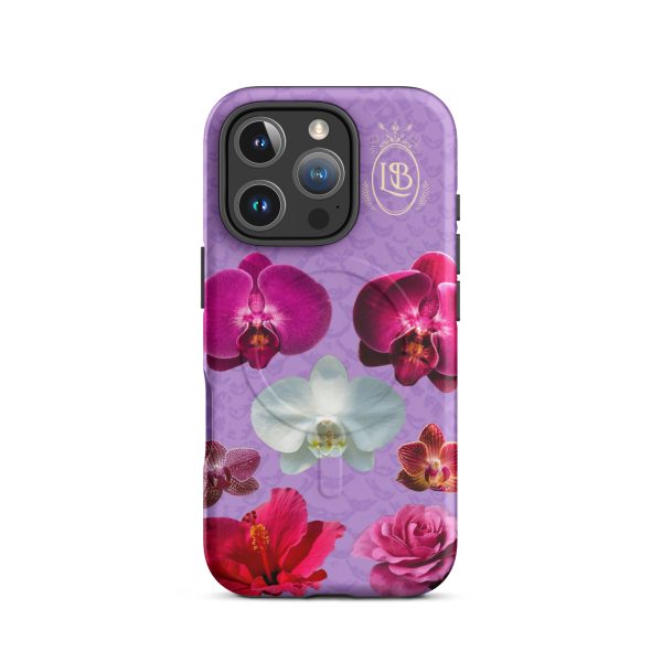 Botanica Magsafe iPhone Case in Lavender