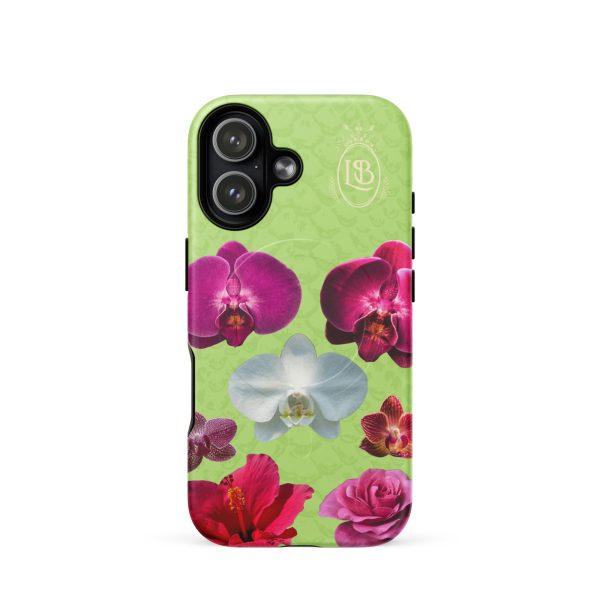 Botanica Magsafe iPhone Case in Lime