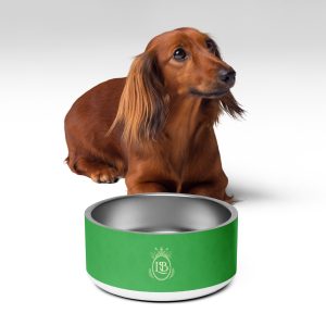 Exotic Crest Pet Bowl in Clover - Image 4