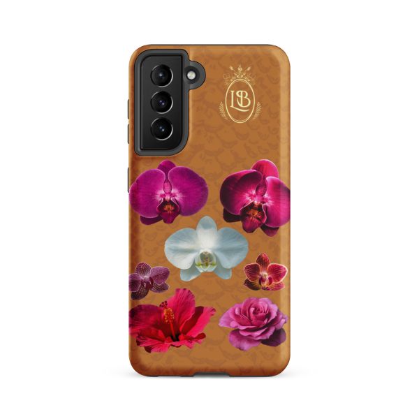 Botanica Samsung Phone Case in Mocha