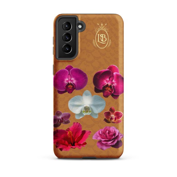 Botanica Samsung Phone Case in Mocha