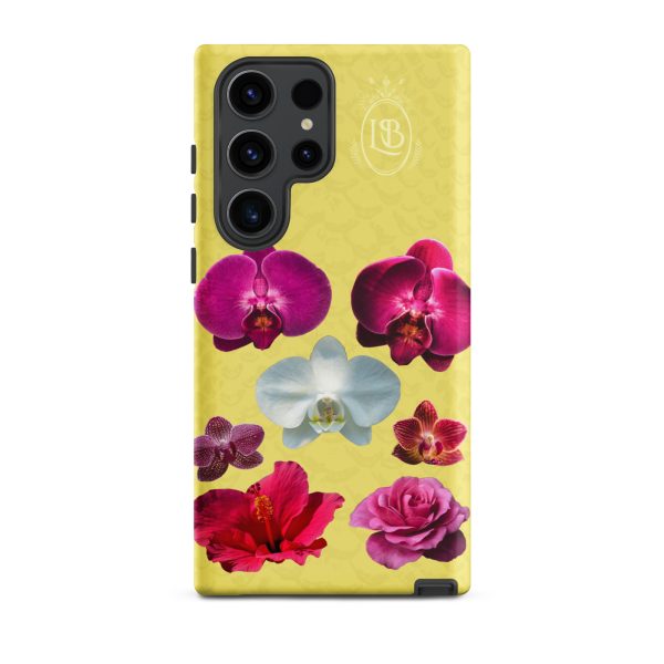 Botanica Samsung Phone Case in Lemon