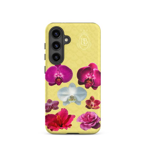 Botanica Samsung Phone Case in Lemon