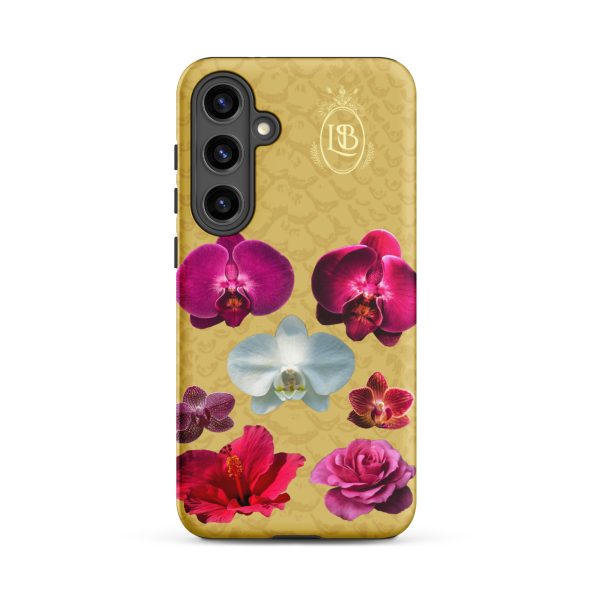 The Botanica Samsung Phone Case in Sand