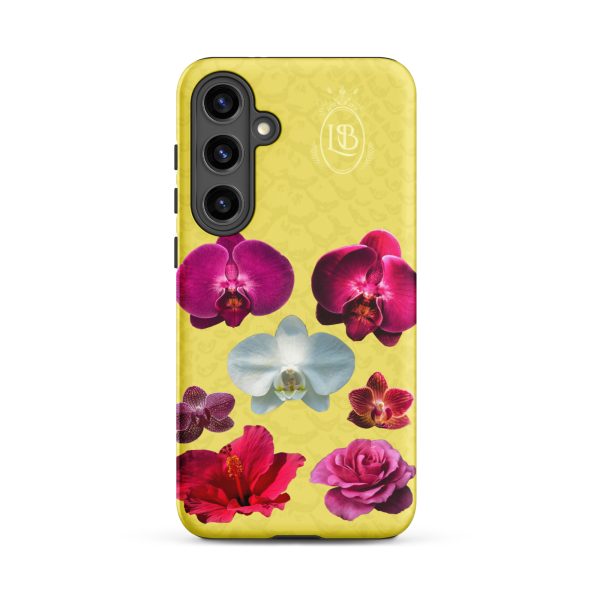 Botanica Samsung Phone Case in Lemon