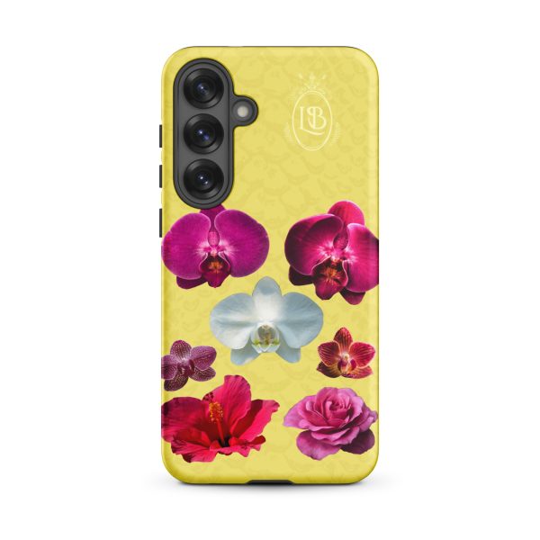 Botanica Samsung Phone Case in Lemon