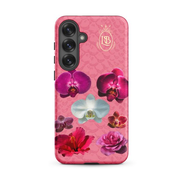 Botanica Samsung Phone Case in Flamingo