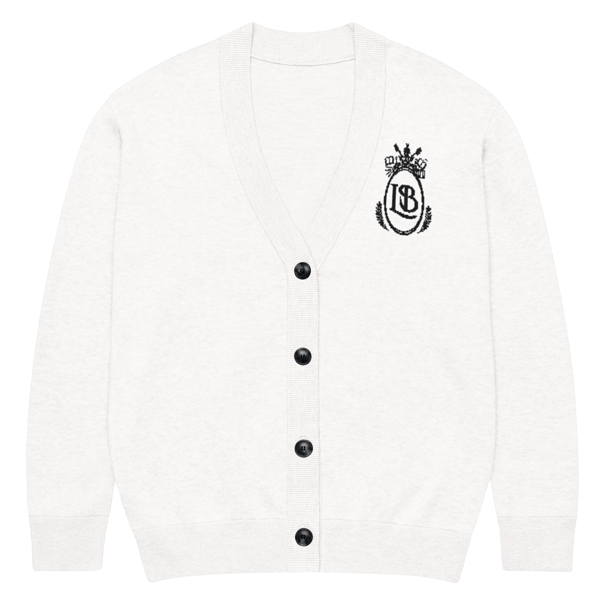 Scholar Cardigan in Porcelain - Image 14