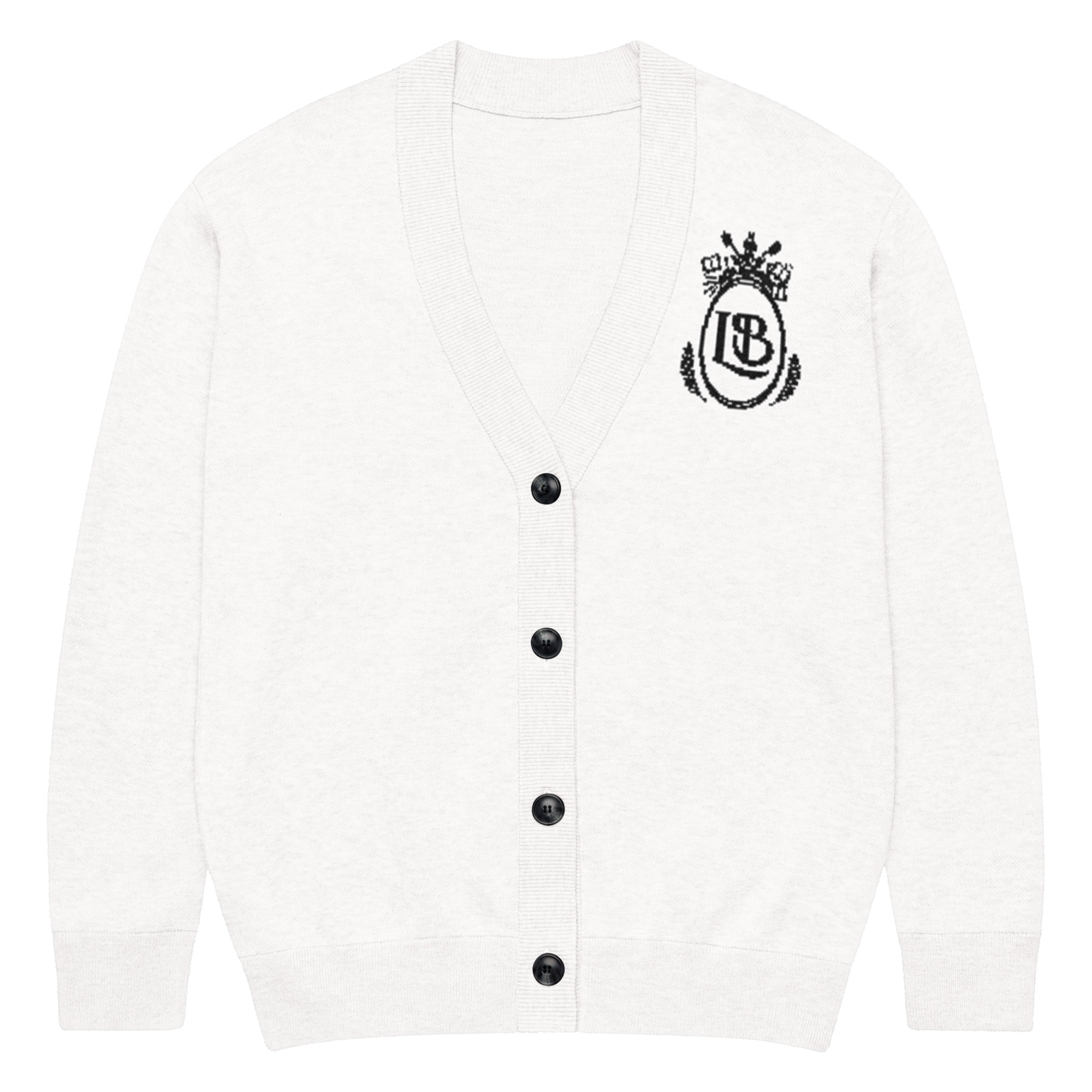 Scholar Cardigan in Porcelain - Image 2