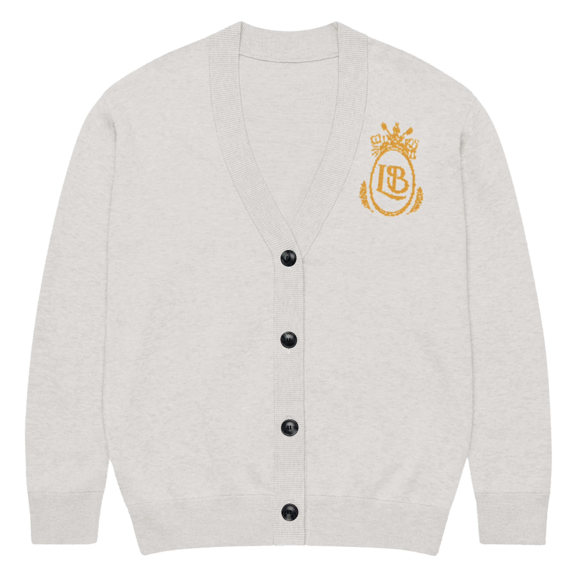Scholar Cardigan in Chiffon & Marigold - Image 2