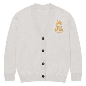 Scholar Cardigan in Chiffon & Marigold