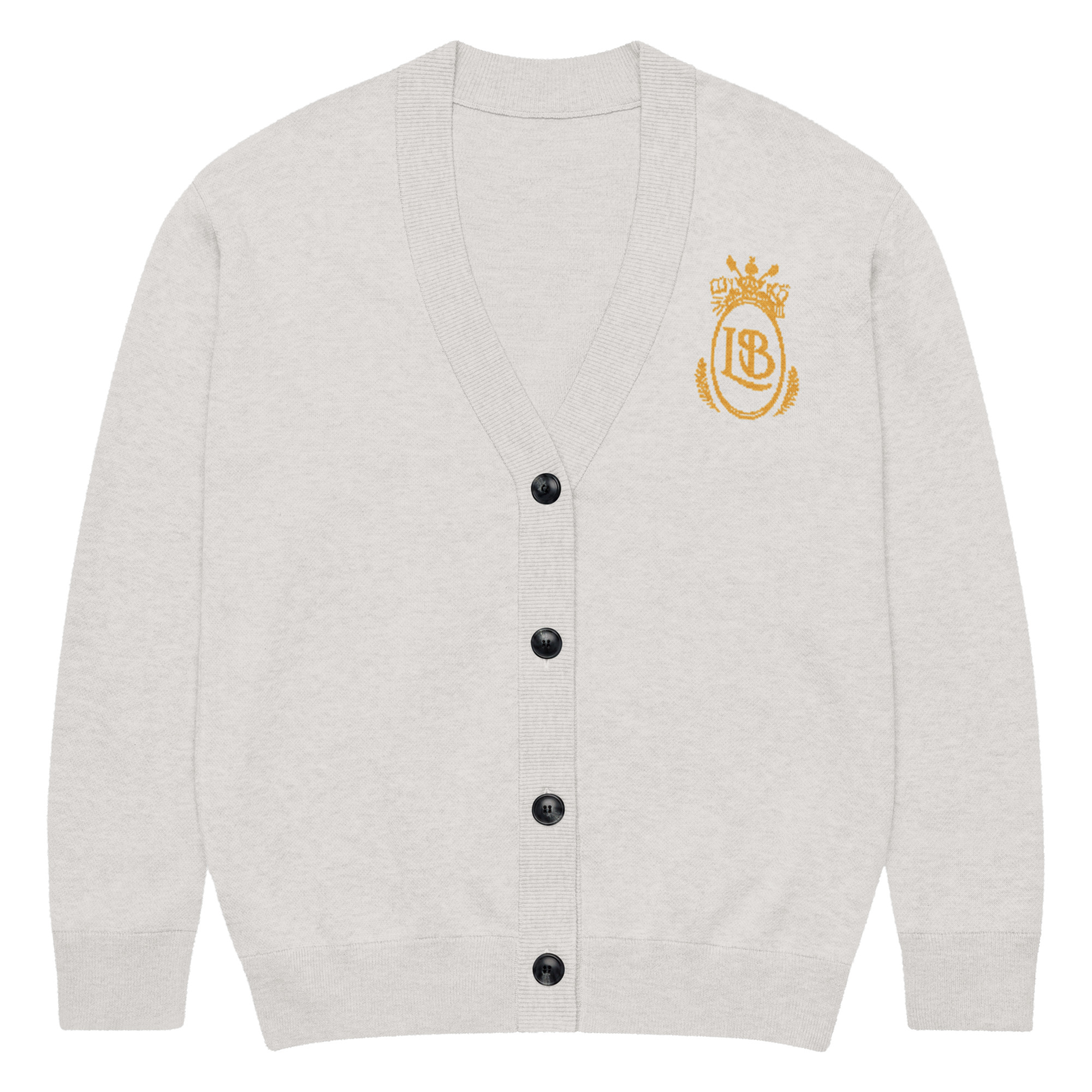 Scholar Cardigan in Chiffon & Marigold - Image 1