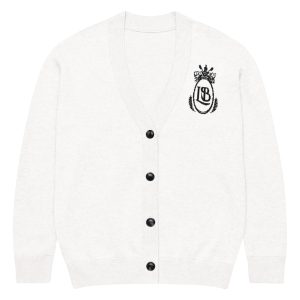 Scholar Cardigan in Porcelain - Image 10