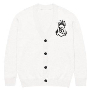 Scholar Cardigan in Porcelain - Image 6