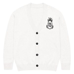 Scholar Cardigan in Porcelain - Image 12