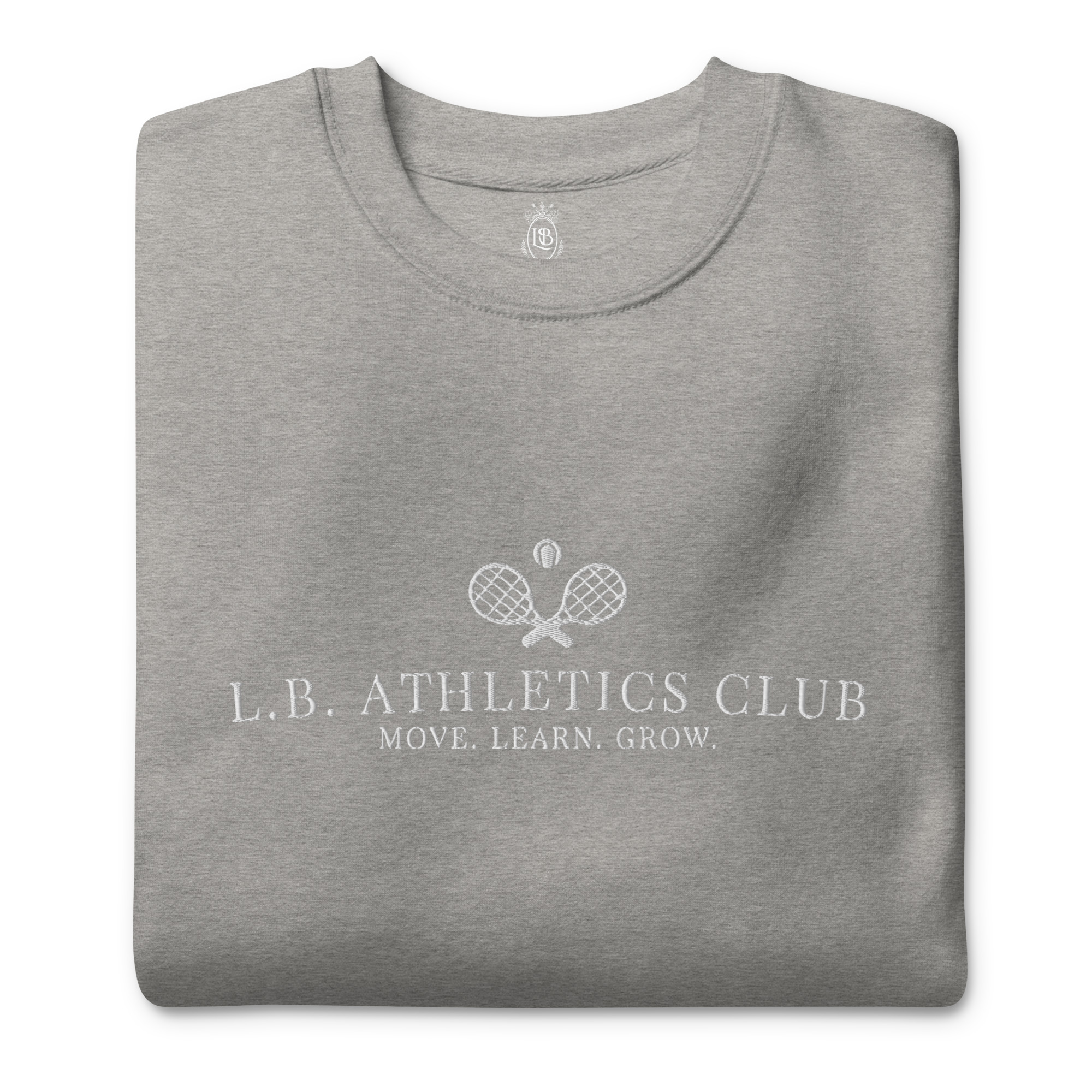 LB Athletics Club Sweatshirt in Breeze - Image 1