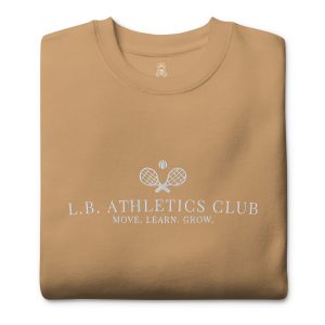 LB Athletics Club Sweatshirt in Sand