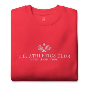LB Athletics Club Sweatshirt in Candy