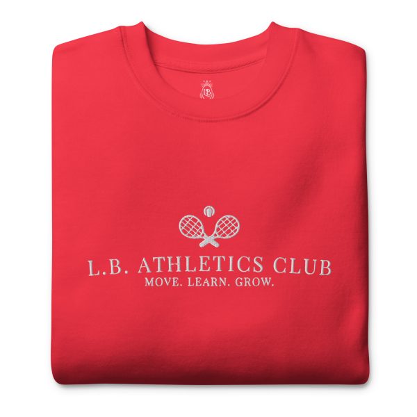 LB Athletics Club Sweatshirt in Candy