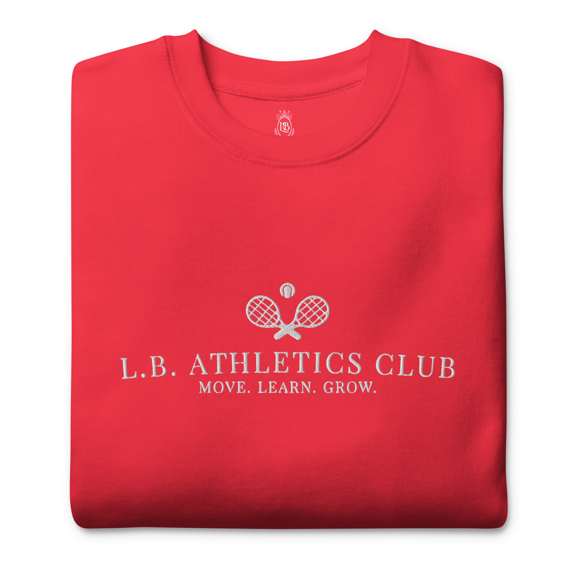 LB Athletics Club Sweatshirt in Candy - Image 1