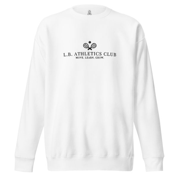 LB Athletics Club Sweatshirt in Porcelain