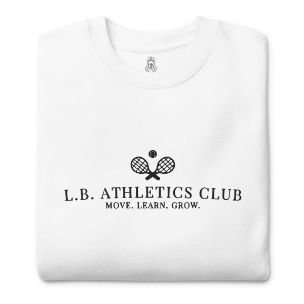 LB Athletics Club Sweatshirt in Porcelain